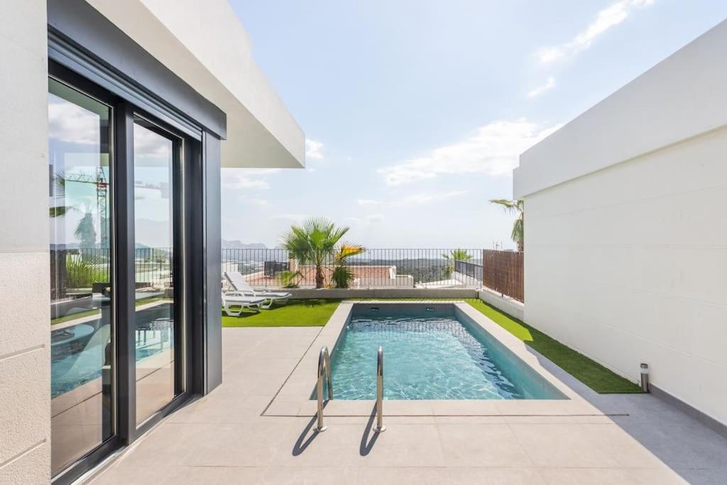 Villa Casa Con Piscina Privada Polop de la Marina Exterior foto