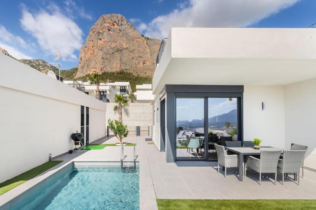 Villa Casa Con Piscina Privada Polop de la Marina Exterior foto