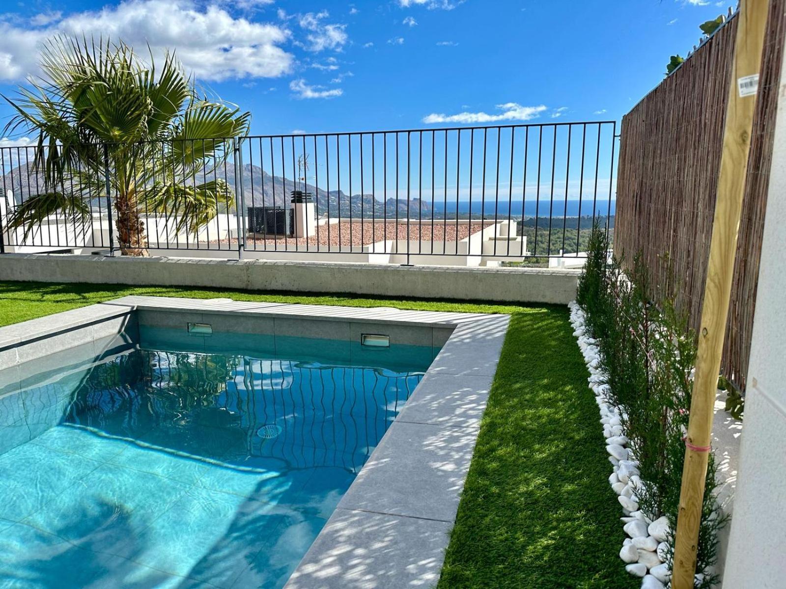 Villa Casa Con Piscina Privada Polop de la Marina Exterior foto